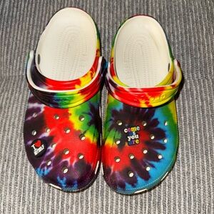 Colorful woman’s Clogs